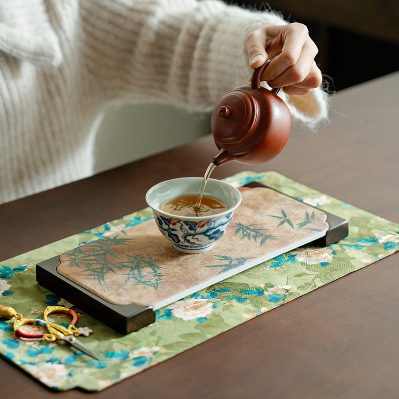 Purple sand handmade Dezhong pot Kung Fu tea set, one pot and one cup set, women's personal special new Chinese tea